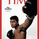 From Time magazine: “The image of Muhammad Ali that appears on Time’s new cover commemorating the boxing legend was taken in 1963 by Philippe Halsman, one of the most prolific portrait photographers of the 20th century.”
Time magazine